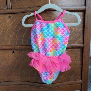 🛍️ BUNDLE ONLY |  Toddler Girl Wonder Nation tutu one-piece swimsuit 2T